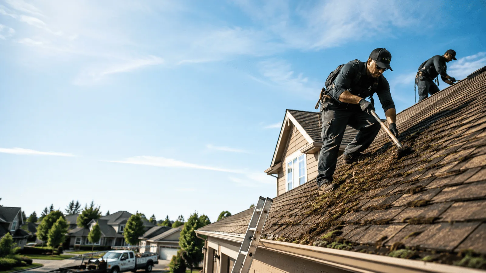 Roof Moss Removal in Langhorne, PA near me